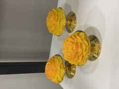 GOLD MAKARONLUKTA 6 ADET ŞAKAYIK MUM YÜZDE YÜZ SOYA MUM