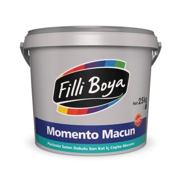 Filli Boya Momento Macun İç Cephe Macunu 25 Kg