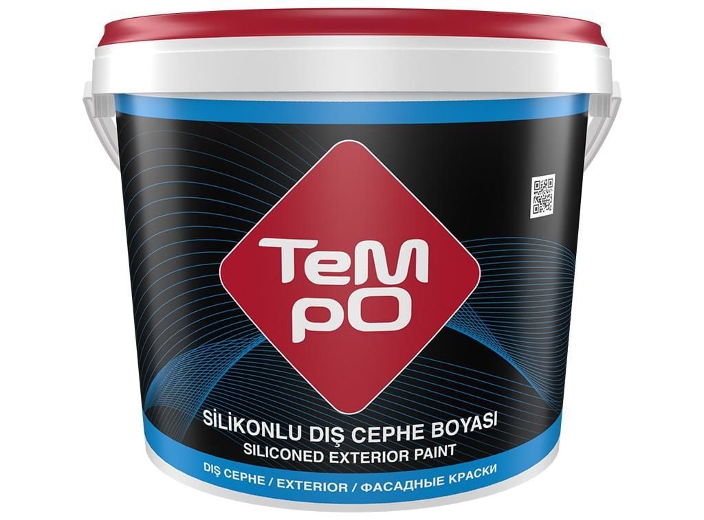 Tempo Silikonlu Dış Cephe Boyası 10 Kg