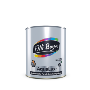 Filli Boya Aqualux Su Bazlı Lüks Parlak Çok Amaçlı Boya 2,5 Lt