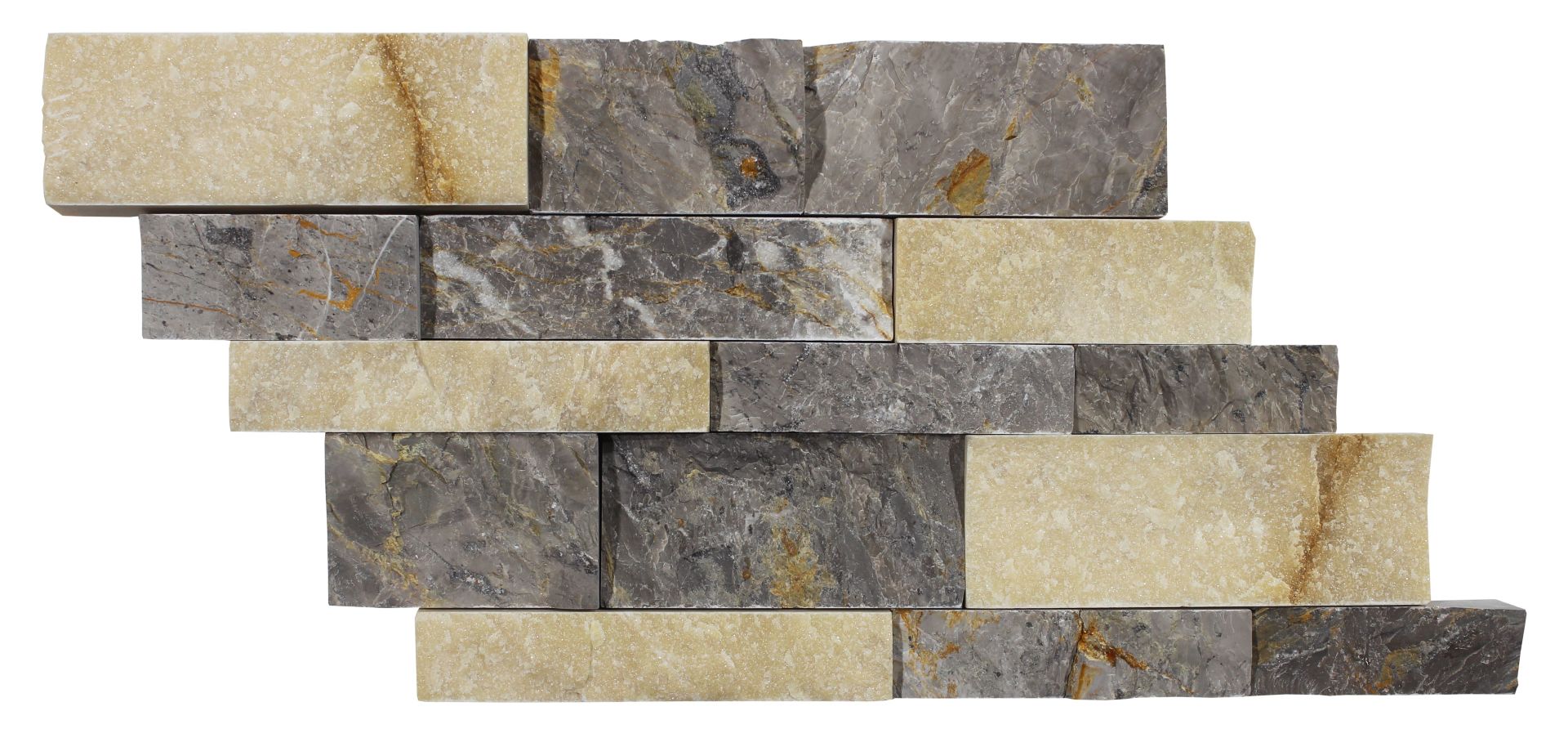 PANEL SMOKY & PİCASSO MERMER PATLATMA MOZAİK