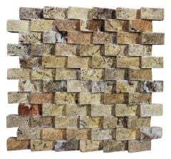 SCABAS SİDİNG TRAVERTEN PATLATMA MOZAİK