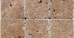 10x10cm DOĞAL TAŞ TRAVERTEN ANTİK ESKİTME