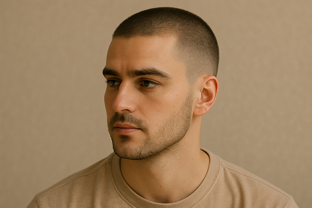 Buzz Cut Saç Modeli Sade ve Etkili Stil Arayan Erkekler İçin Modern Kesim 