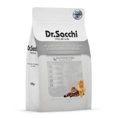 Dr.Sacchi Premium Düşük Tahıllı Kısırlaştırılmış Yetişkin Kedi Maması 1 Kg