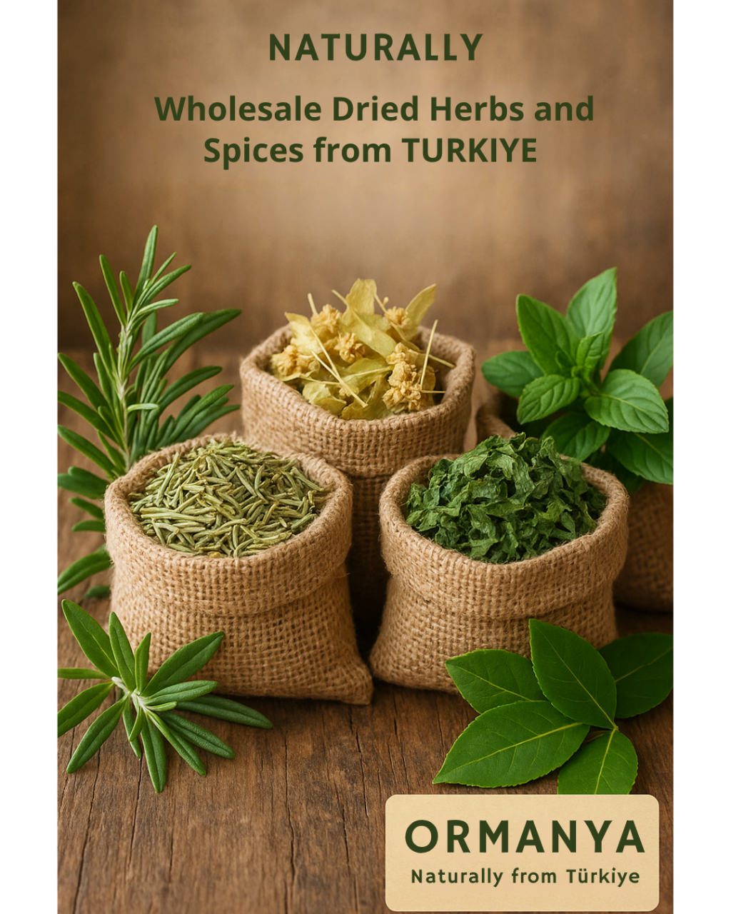  Naturally: Wholesale Dried Herbs and Spices from TURKIYE