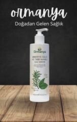 BİBERİYE ÖZLÜ VE NANELİ SAÇ KREMİ (100% SAF VE DOĞAL | 400 ML)