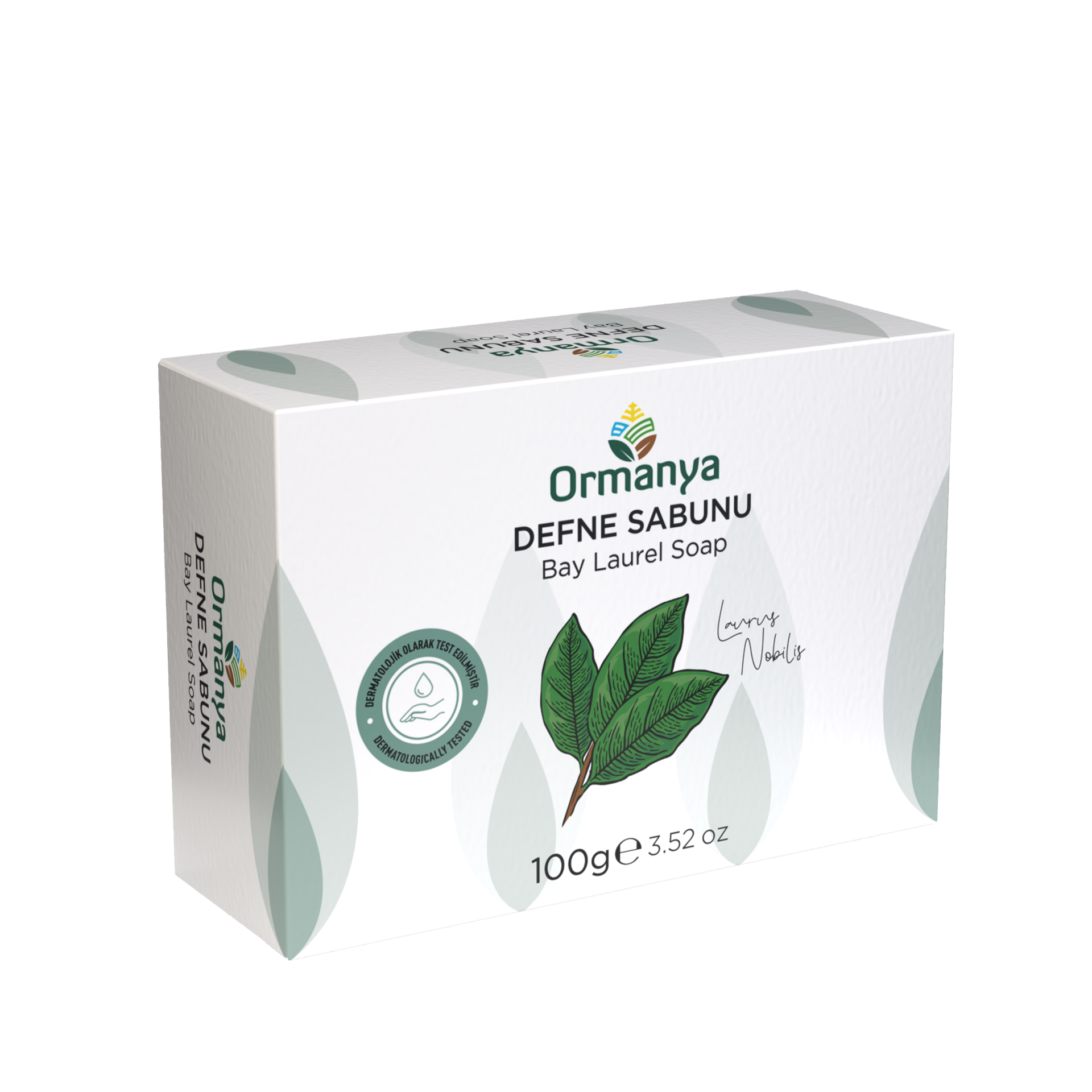 DEFNELİ KATI SABUN - 100 gr (KOSTİKSİZDİR)
