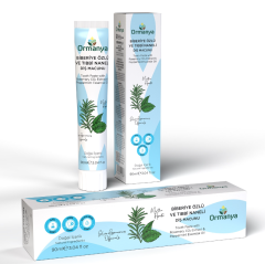 BİBERİYE ÖZLÜ VE TIBBİ NANELİ DİŞ MACUNU - 90 ML (ALKOL-FLORÜR-SLS-SLES-SÜLFAT İÇERMEZ.)