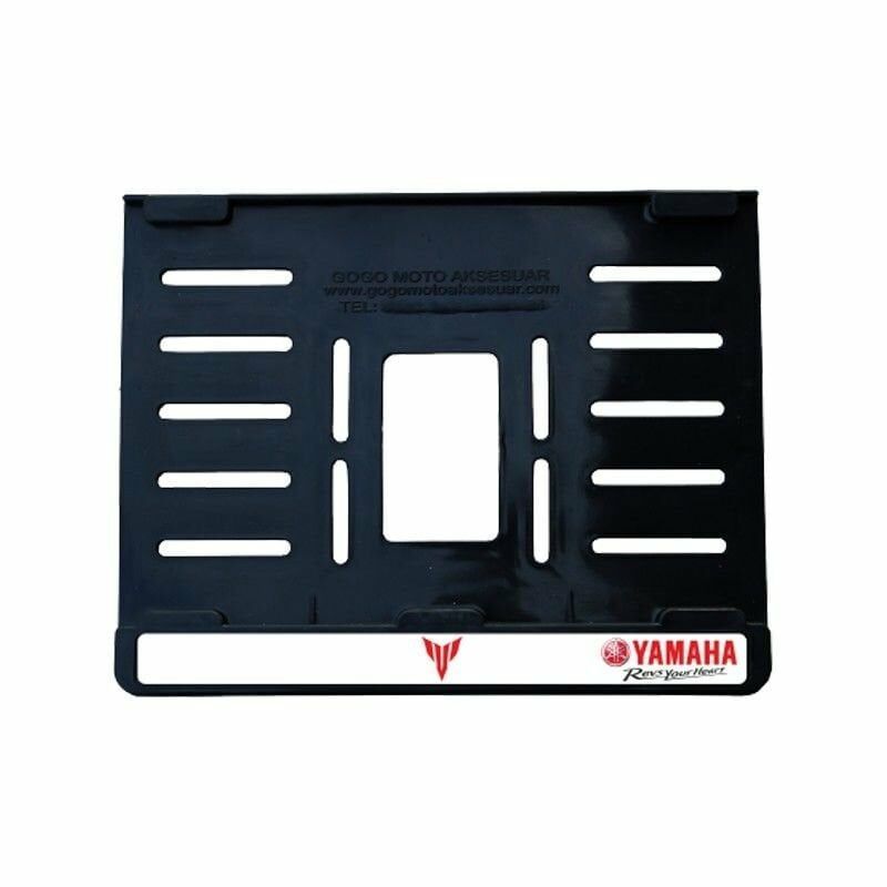 YAMAHA MT UYUMLU 2 PLASTİK (15x24 cm) KIRILMAZ PLAKALIK