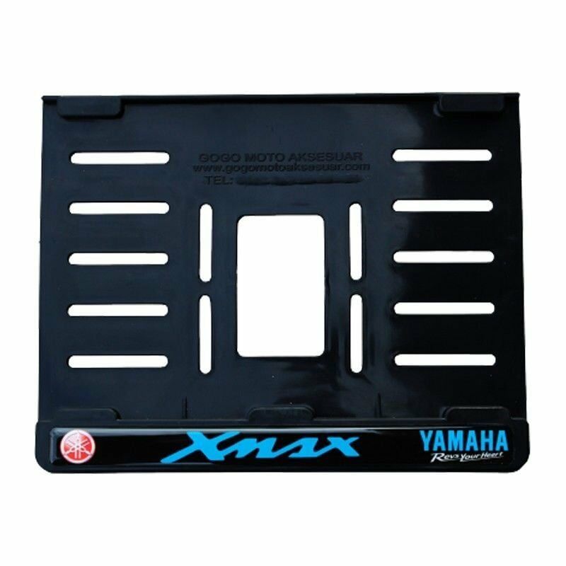 YAMAHA XMAX UYUMLU 1 PLASTİK (15x24 cm) KIRILMAZ PLAKALIK