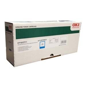 OKI 44318623 Mavi Cyan Orjinal Toner C710 / C711