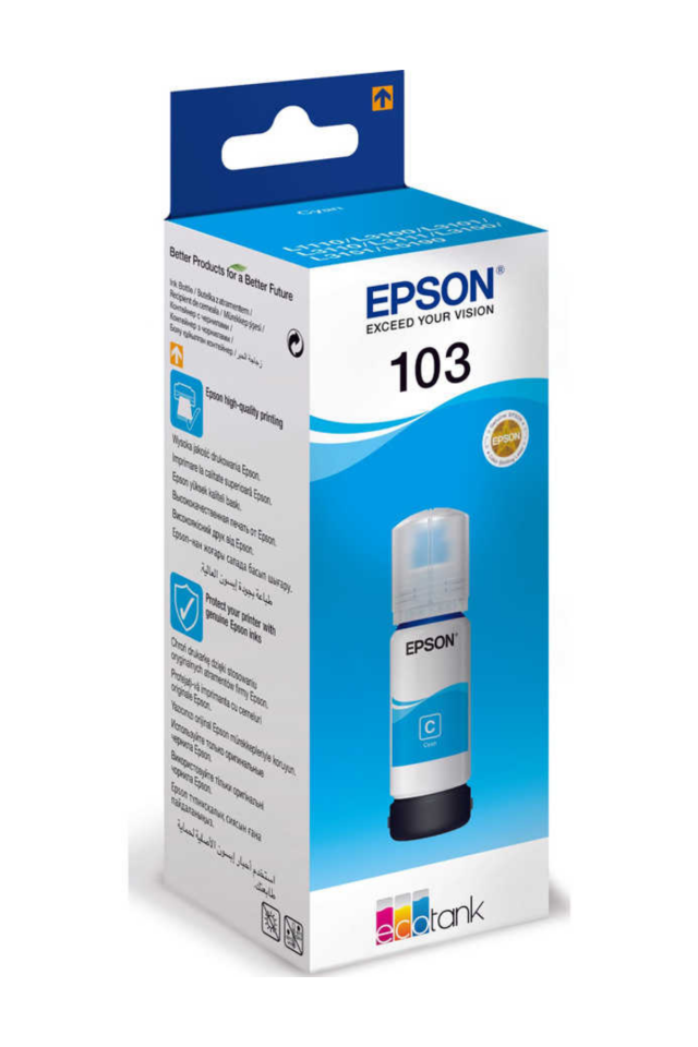 Epson 103-C13T00S24A Mavi Orijinal Mürekkep Kartuş