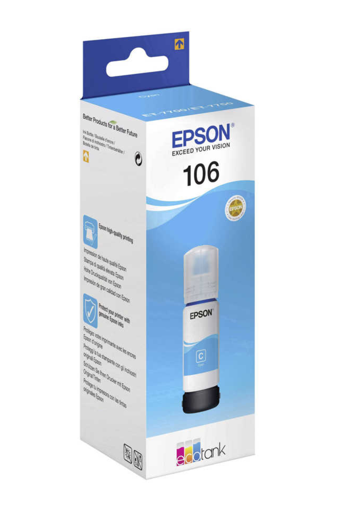 Epson 106-C13T00R240 Mavi Orijinal Mürekkep Kartuş