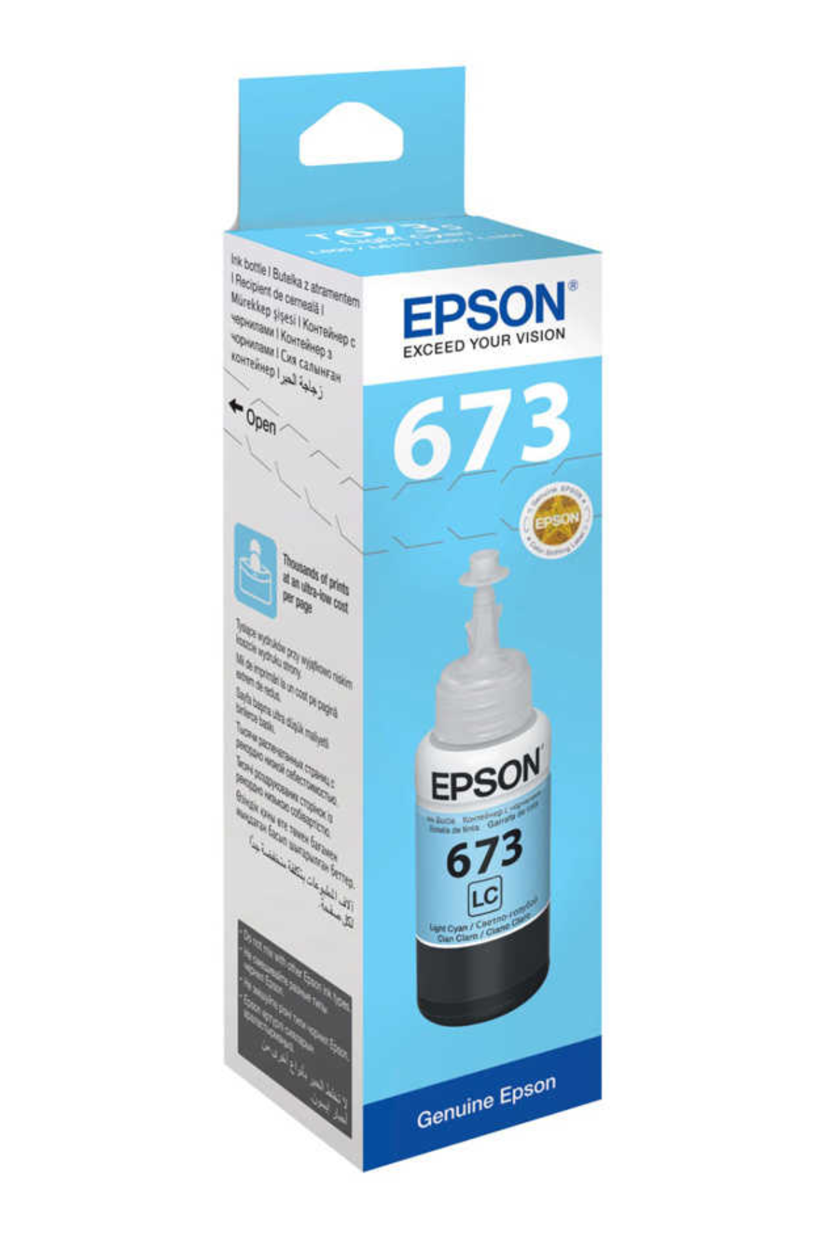 Epson T6735-C13T67354A Açık Mavi Orijinal Mürekkep Kartuş