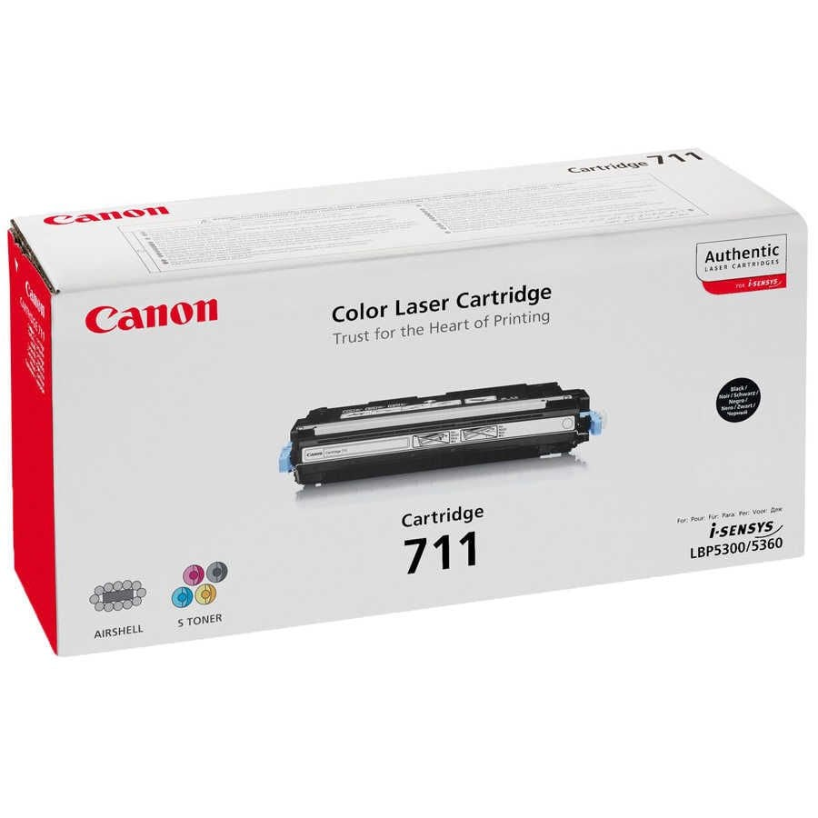 Canon CRG-711BK/1660B002 Siyah Orjinal Toner - LBP5300 (T4943)