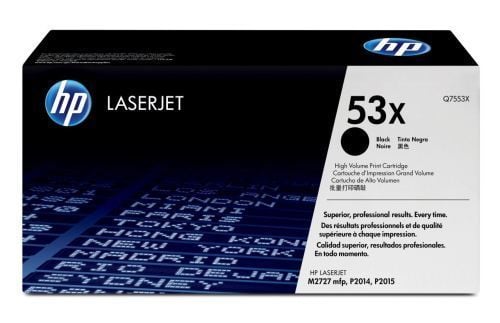 HP Q7553X (53X) Siyah Black Orjinal Toner - LaserJet P2014(Kopya) KUTU HASARLI