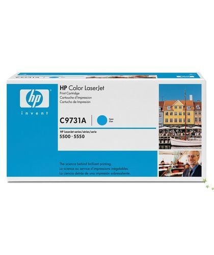 HP C9731A (645A) Mavi Cyan Orjinal Toner Laserjet 5500 / 5550dn