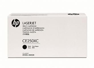 HP CE250XC (504X) Siyah Black Orjinal Toner Yüksek Kapasite CP3525 / CM3530