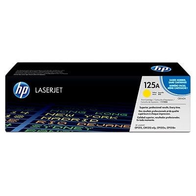 HP CB542A (125A) Sarı Yellow Orjinal Toner LaserJet CP1215