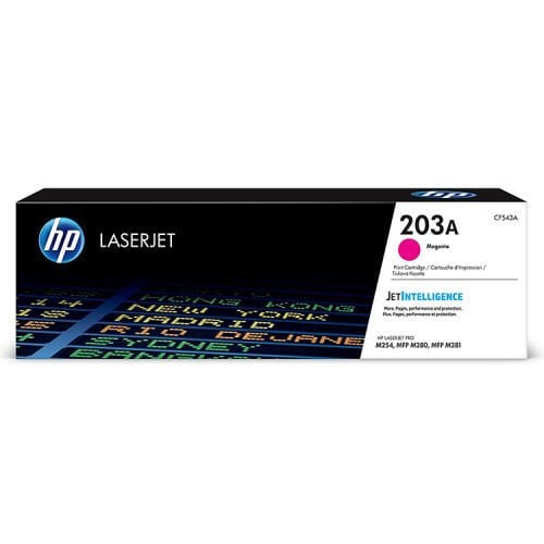 HP CF543A (203A) Kırmızı Magenta Orjinal Toner M254dw / M280nw