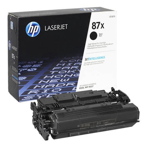 HP CF287X (87X) Siyah Black Orjinal Toner Yüksek Kapasite M501 / M506