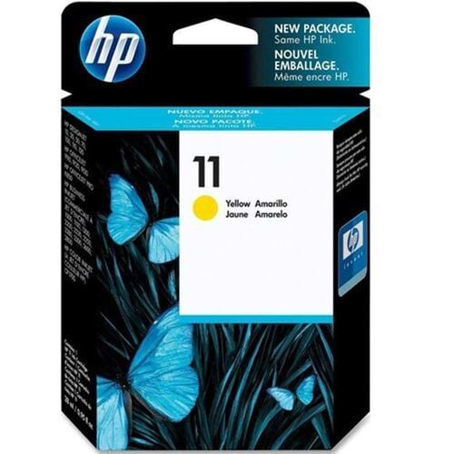 HP C4838AE 11 Sarı Yellow Orjinal Kartuş Inkjet 1000 (Eski Tarihli)