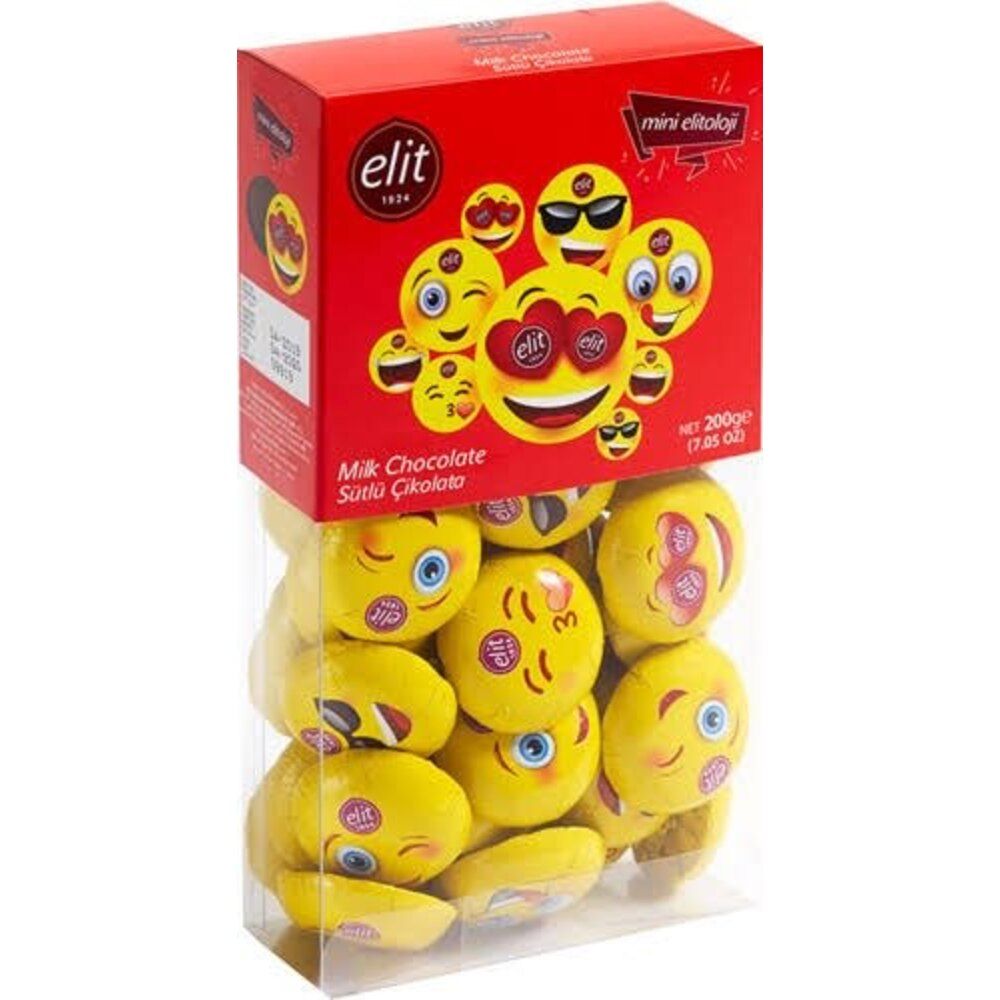 Elit Glutensiz Emoji Çikolata