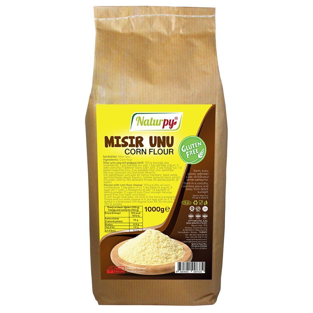 Naturpy Glutensiz Mısır Unu 1000 gr.