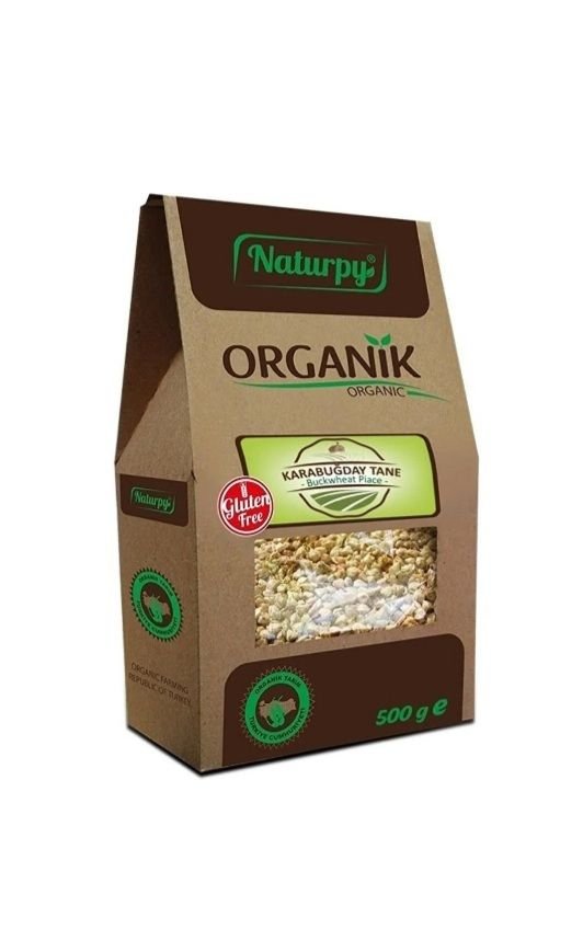 Naturpy Organik Çiğ Karabuğday Tane