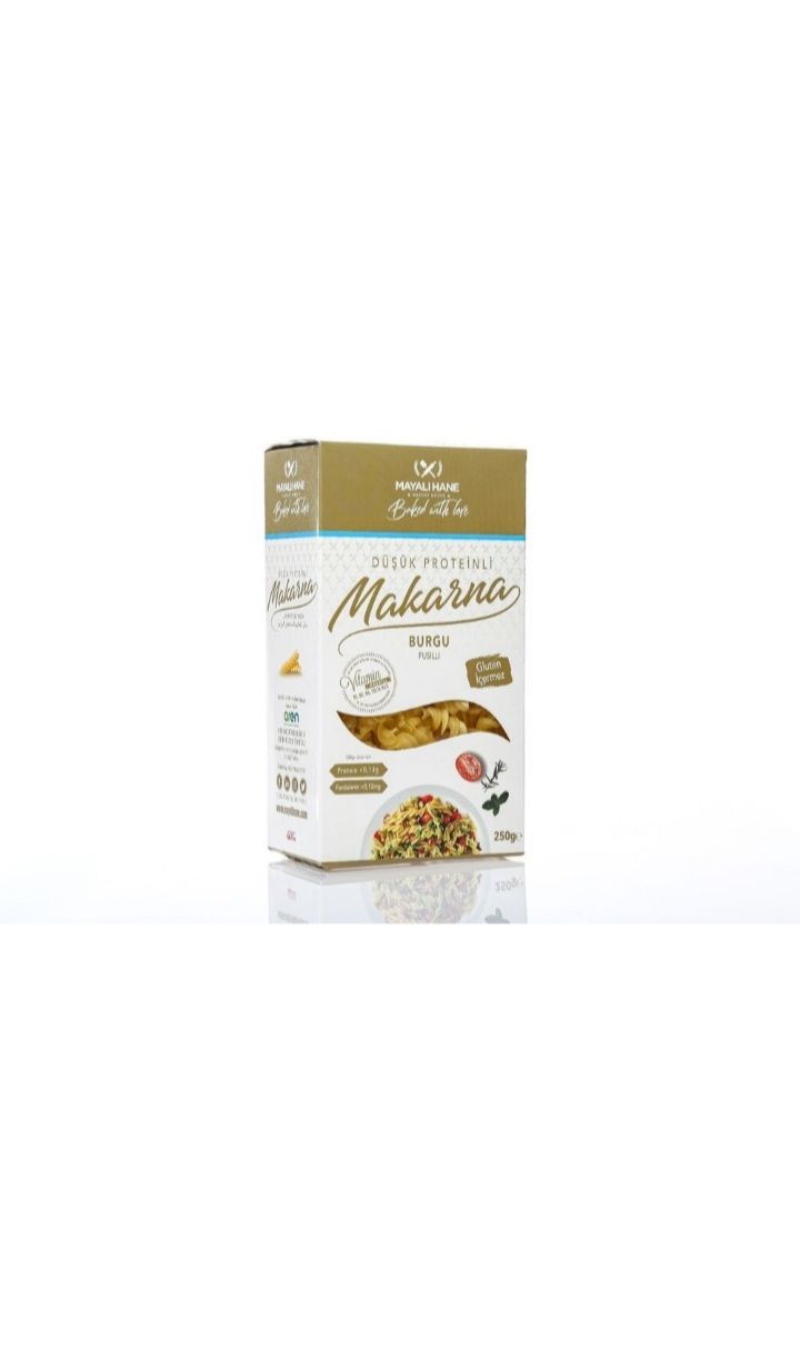 Düşük Proteinli Burgu Makarna