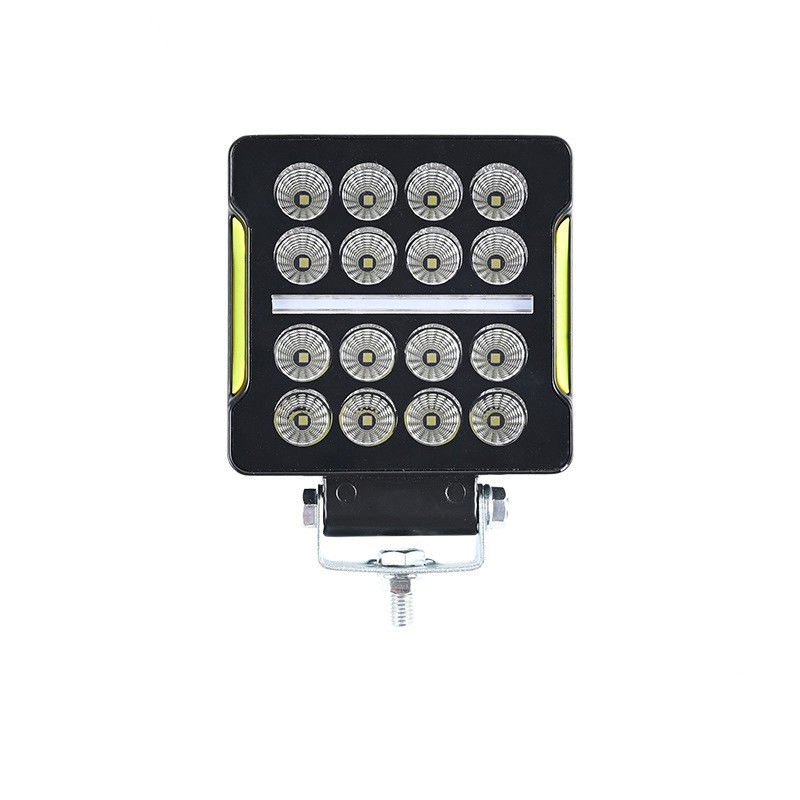 Space Offroad sis lambası 10,5 x 3,5 x 12cm kare beyaz-amber 35w 12-80v adet / LASS351-1