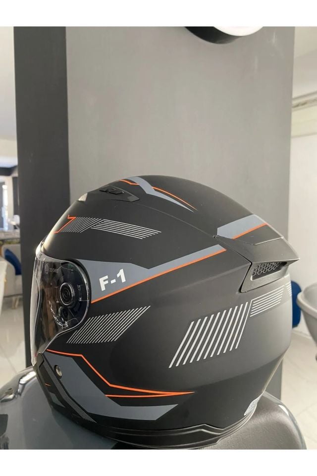 JK -526 Kask Çenesiz Vizörlü