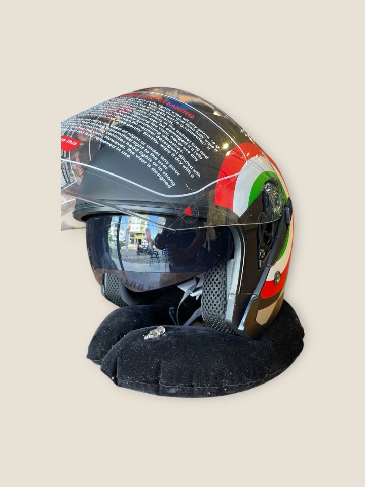 Jk-526 Güneş Vizörlü Yarım Kask