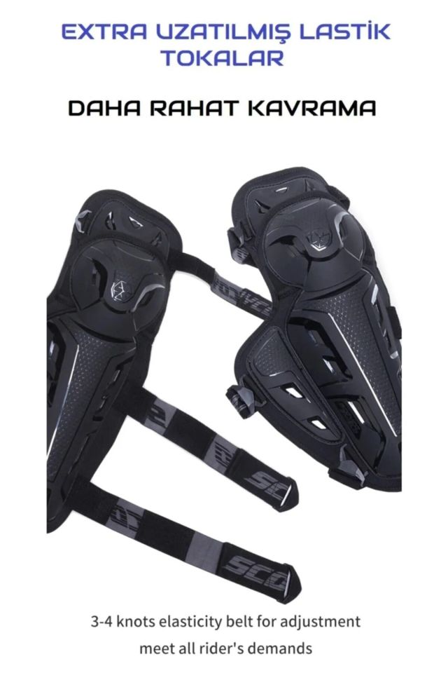 Scoyco K26 Mafsallı Motosiklet Dizlik