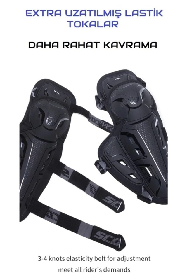 Scoyco K26 Mafsallı Motosiklet Dizlik