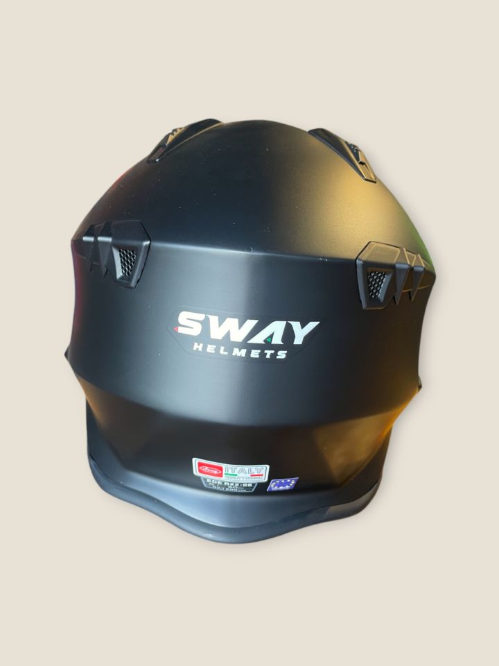 Sway Düz Mat Siyah Çene Çıkar Modüler