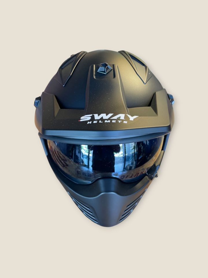 Sway Düz Mat Siyah Çene Çıkar Modüler