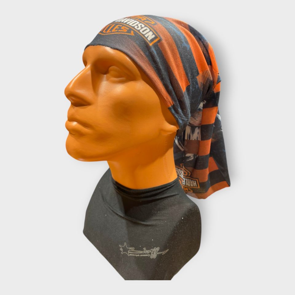 Harley Davidson Desenli Boyunluk Kumaş