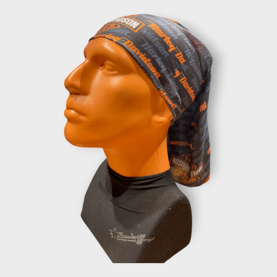 Harley Davidson Desenli Boyunluk Kumaş