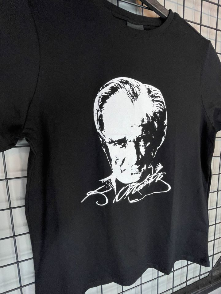 Atatürk Tshirt Siyah