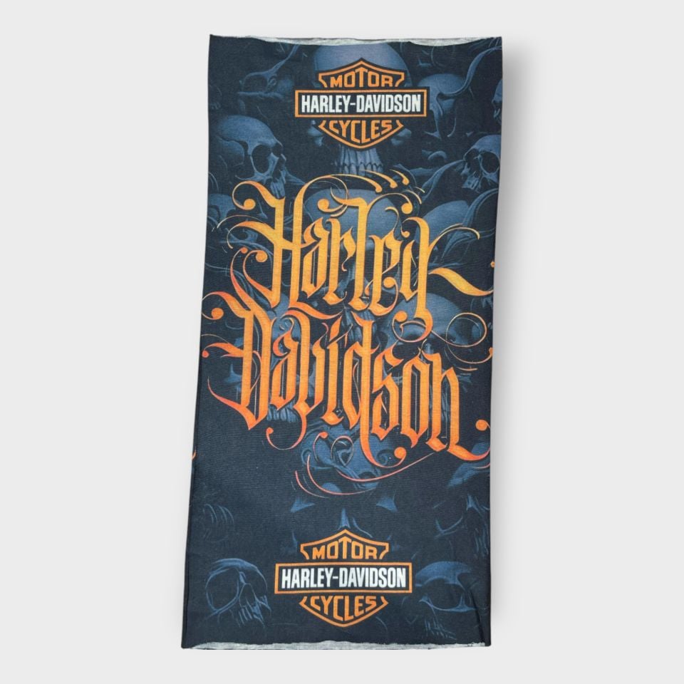 Harley Davidson Boyunluk Kumaş