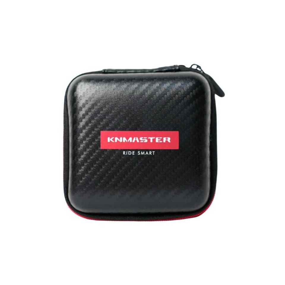 KNMASTER DL506A 6mm Alarmlı Disk Kilidi | Hatırlatma Kablosu ve Taşıma Çantası Hediye | Kırmızı Kilit