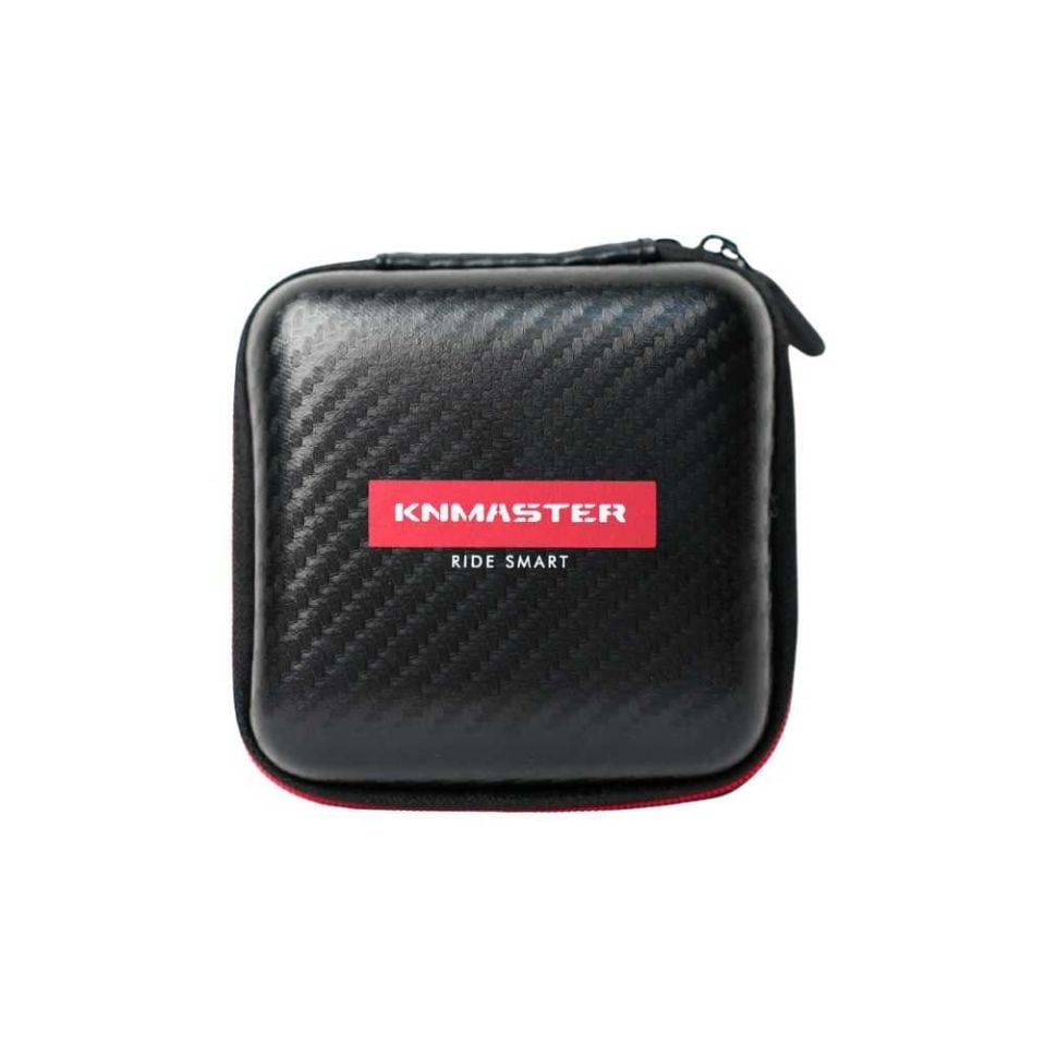 KNMASTER DL510A 10 mm Alarmlı Disk Kilidi | Hatırlatma Kablosu ve Taşıma Çantası Hediye | Kırmızı Kilit