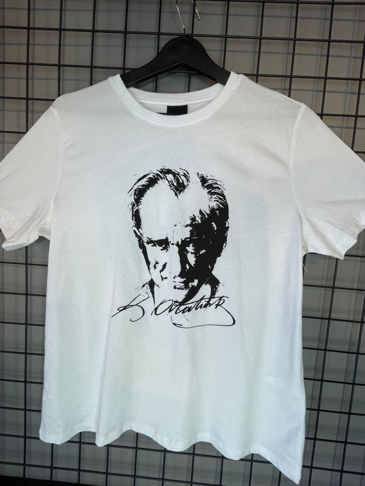 Atatürk Tshirt Beyaz