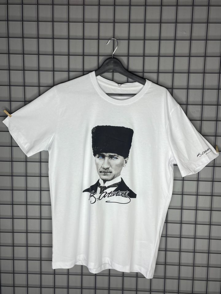Atatürk Baskı Oversize Tshirt