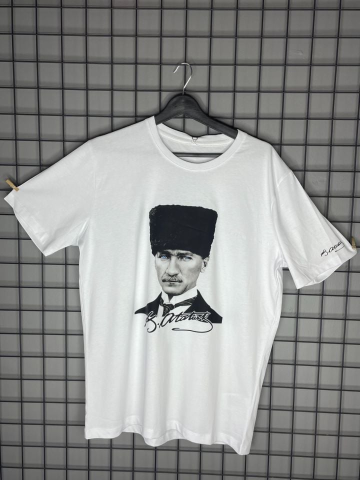 Atatürk Baskı Oversize Tshirt