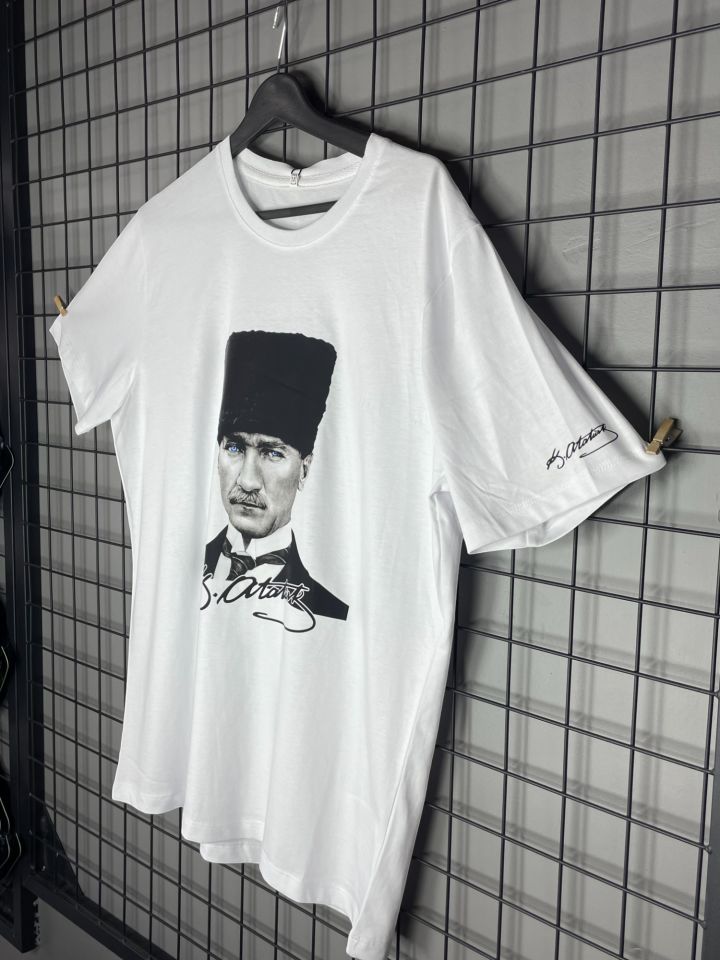 Atatürk Baskı Oversize Tshirt