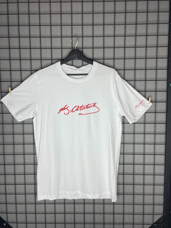 Atatürk İmza Oversize Tshirt