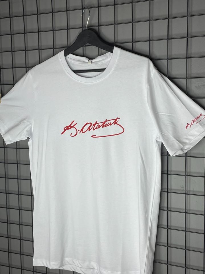 Atatürk İmza Oversize Tshirt